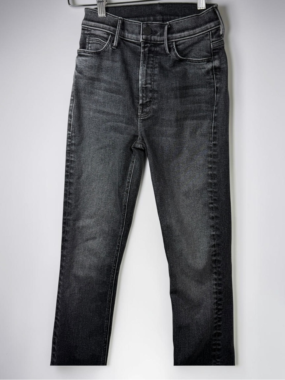 MOTHER The Mid Rise Dazzler Jeans The Night Is watching  Size 25 Washed Black* - Picture 5 of 16